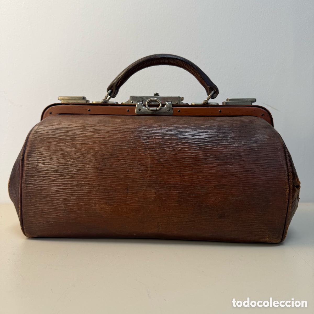 Antig&uuml;edades: Malet&iacute;n m&eacute;dico principios siglo XX para vistas domiciliarias.