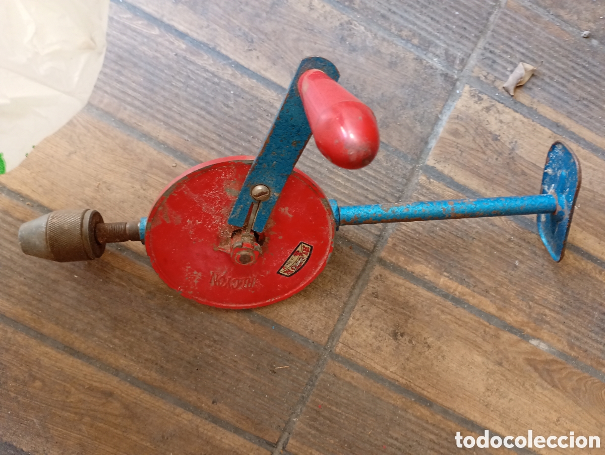 Antig&uuml;edades: Taladro manual vintage - Foto 1