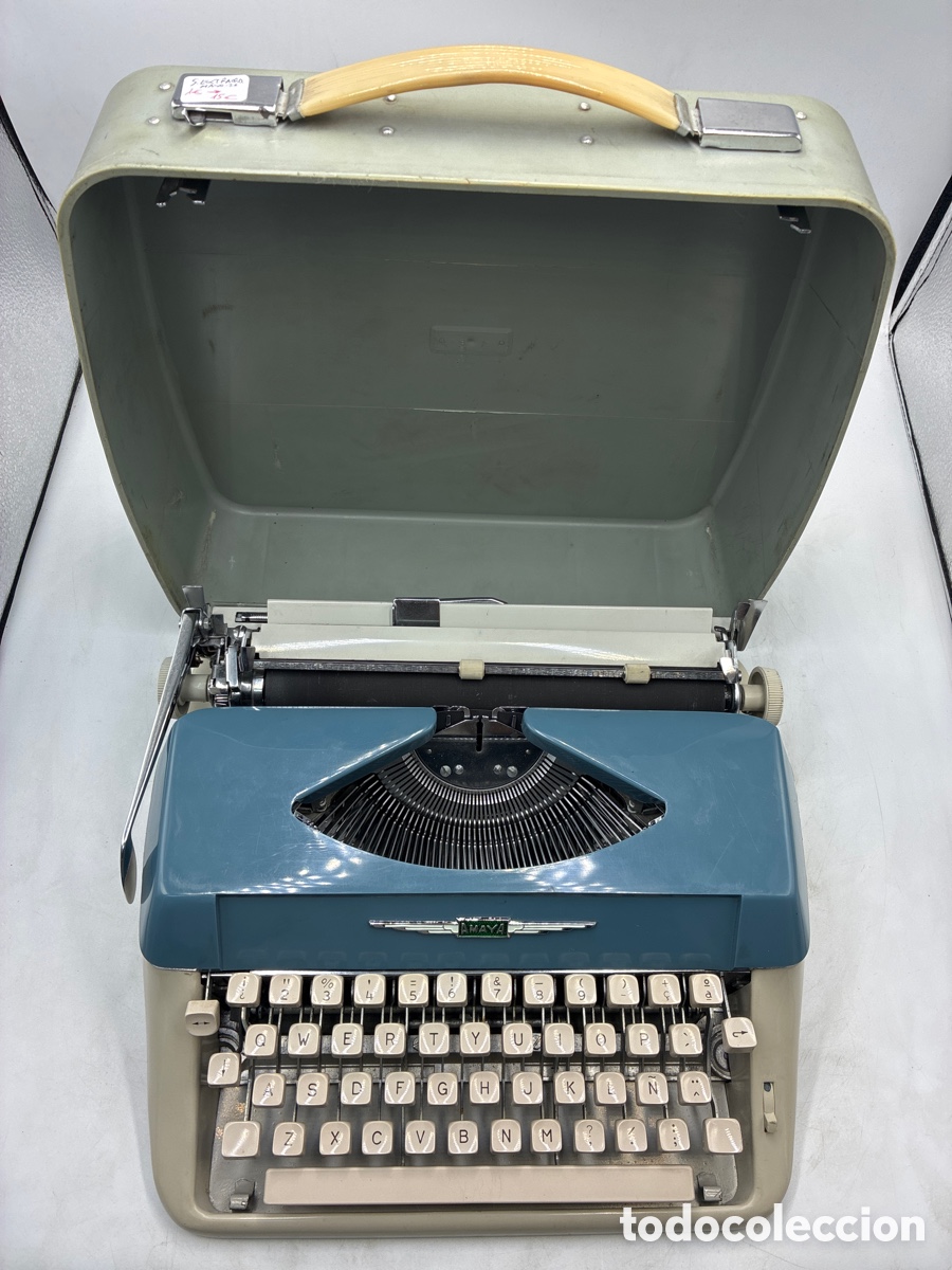 Antig&uuml;edades: M&aacute;quina de escribir Amaya. - Foto 2