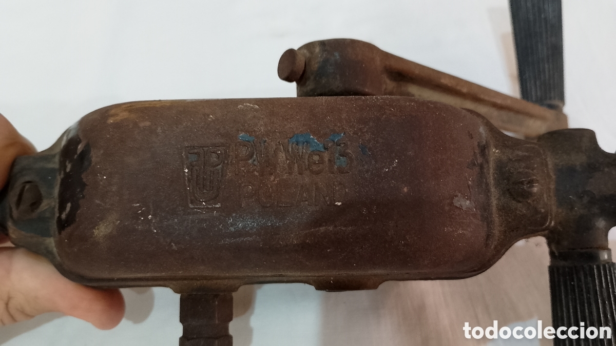 Antig&uuml;edades: Antiguo taladro manual de colecci&oacute;n (funciona) - Foto 3