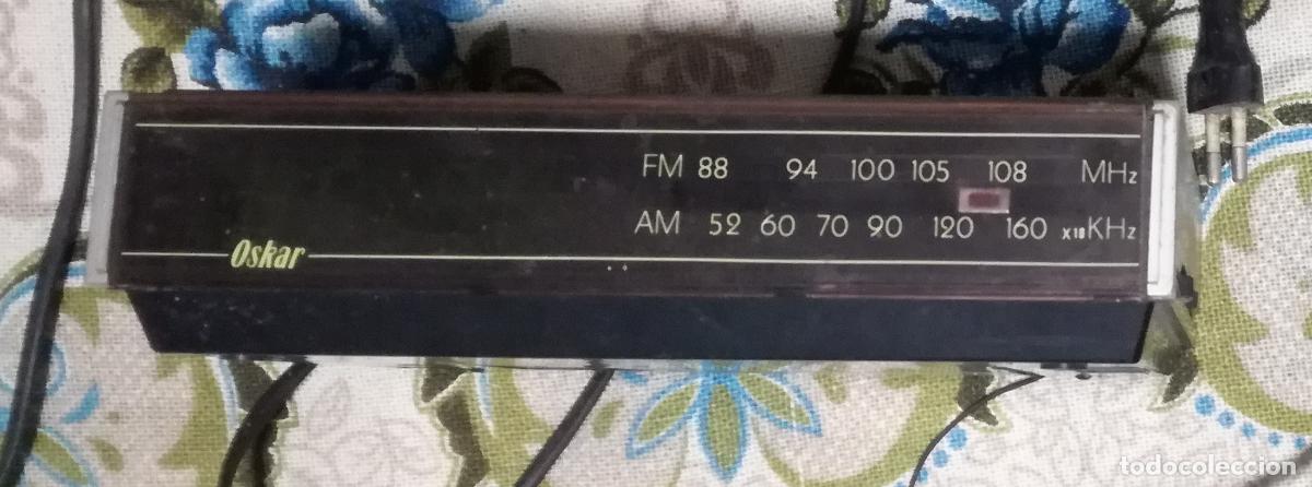 Antig&uuml;edades: Aparato de radio antiguo, marca Oskar