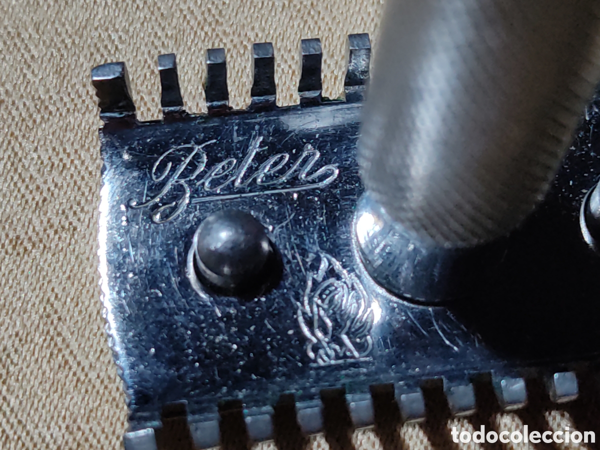 Antig&uuml;edades: Maquinilla Beter y Cuchilla de afeitar Gillette. - Foto 4