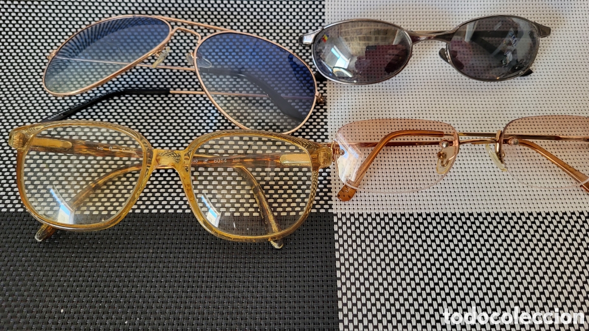 Antig&uuml;edades: Lote varias gafas de sol y de vista