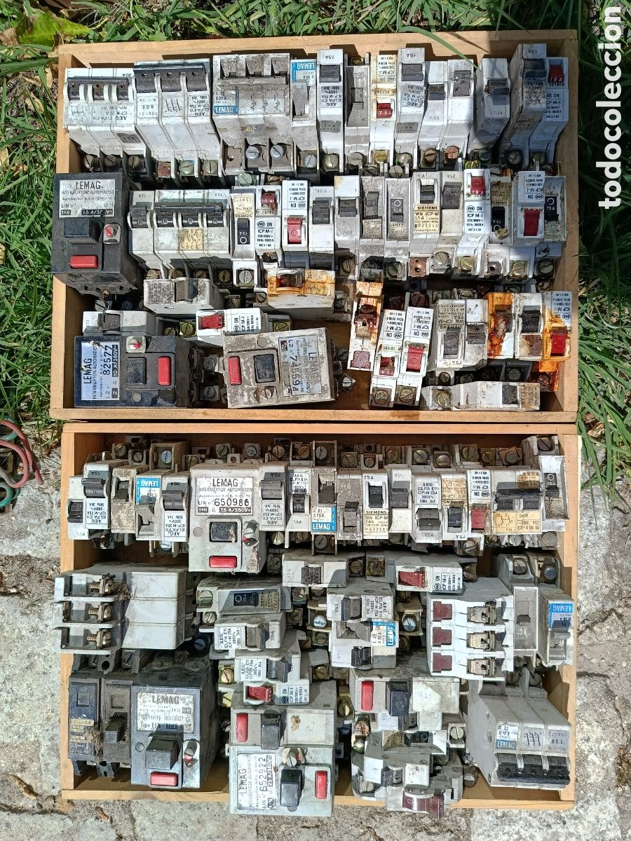 Antig&uuml;edades: ANTIGUOS INTERRUPTORES AUTOM&Aacute;TICOS