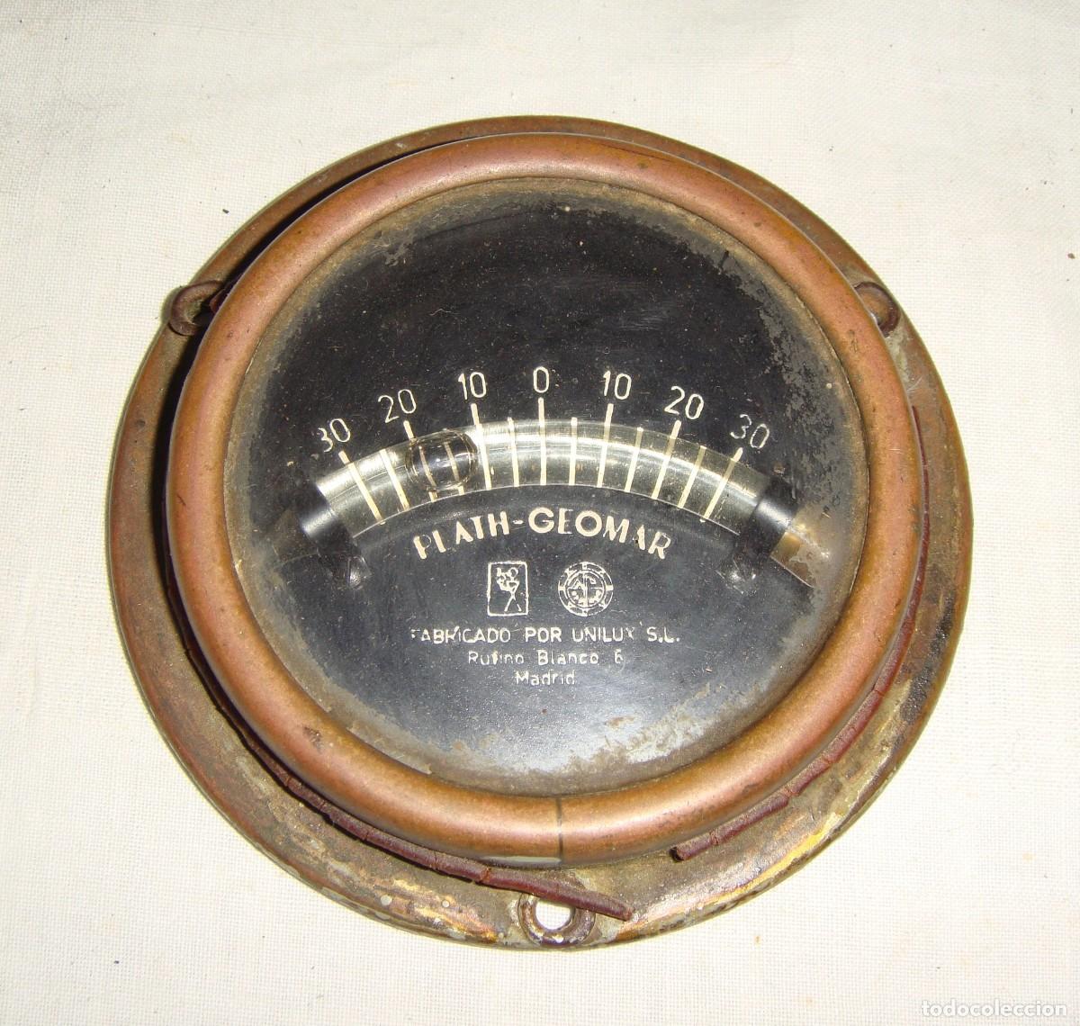 Antiquit&eacute;s: Clin&oacute;metro n&aacute;utico &ldquo;Plath-Geomar&rdquo; &middot; Instrumento de navegaci&oacute;n &middot; Fabricado por Unilux &middot; ca. 1960&ndash;1980