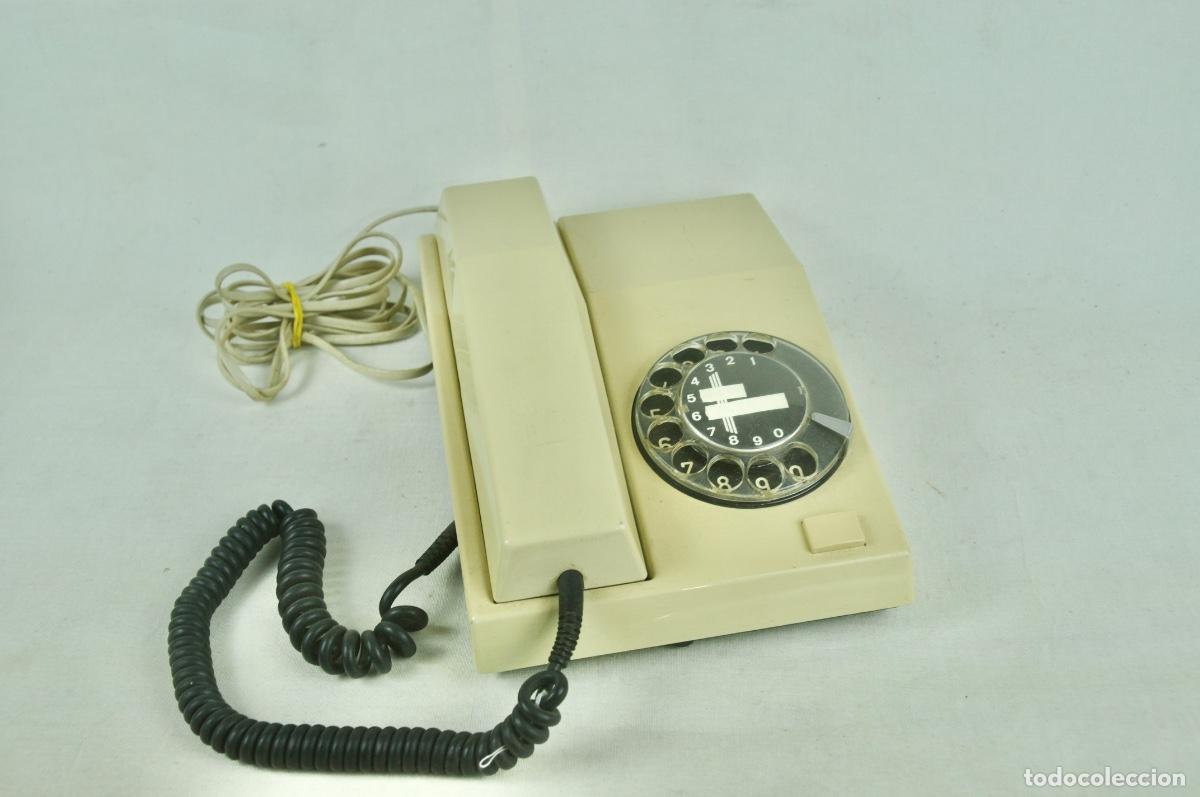Tel&eacute;fonos: Tel&eacute;fono de rueda Uniphone - Foto 1