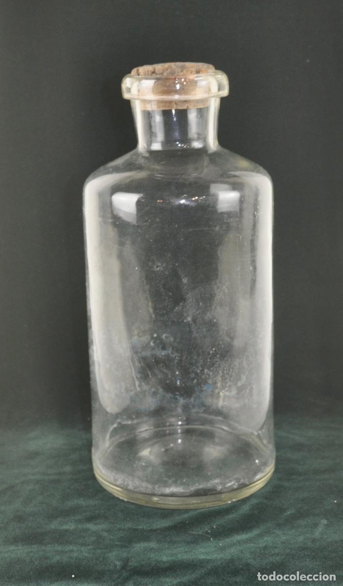 Antig&uuml;edades: Bote de farmacia grande - Foto 3