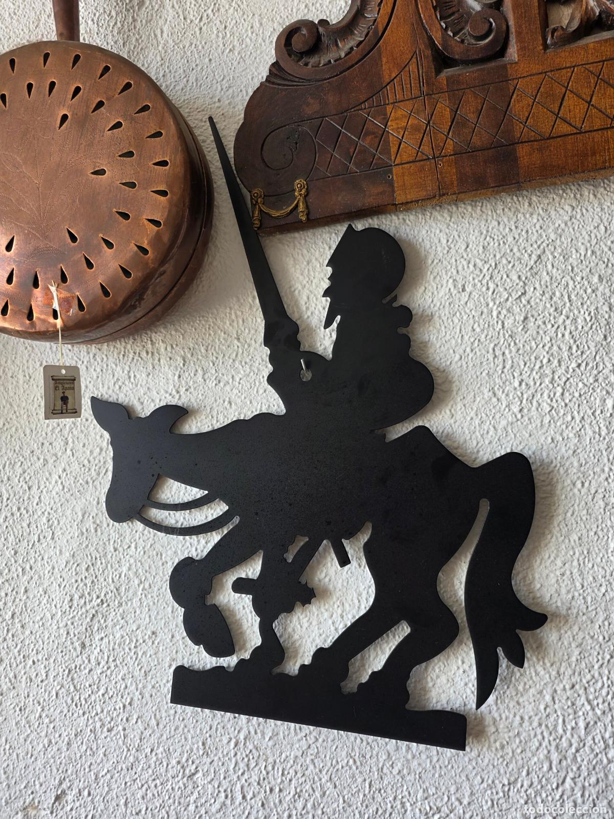 Antig&uuml;edades: Siluetas forja Quijote y Sancho - Foto 3