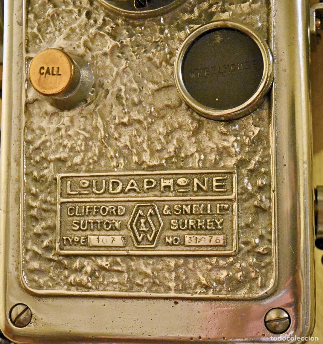 Antig&uuml;edades: Altavoz Naval Loudaphone Clifford & Snell - Foto 2