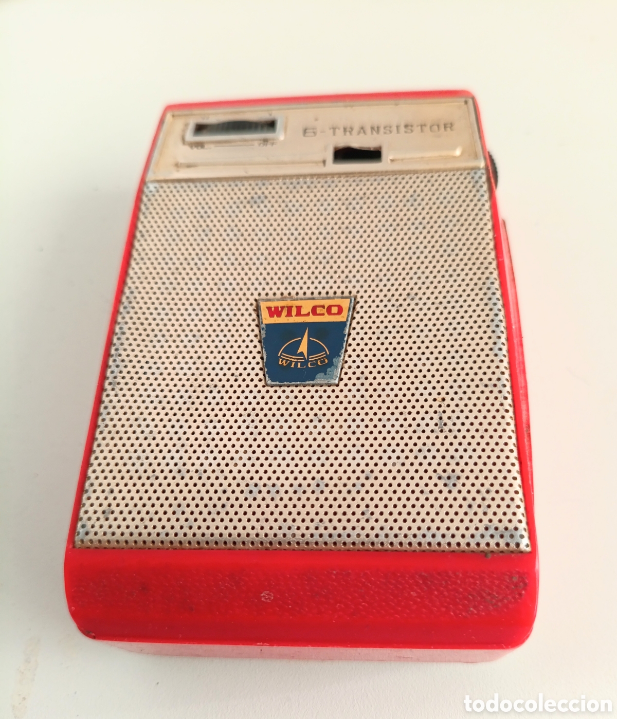 Antig&uuml;edades: Peque&ntilde;o transistor marca wilco - Foto 3