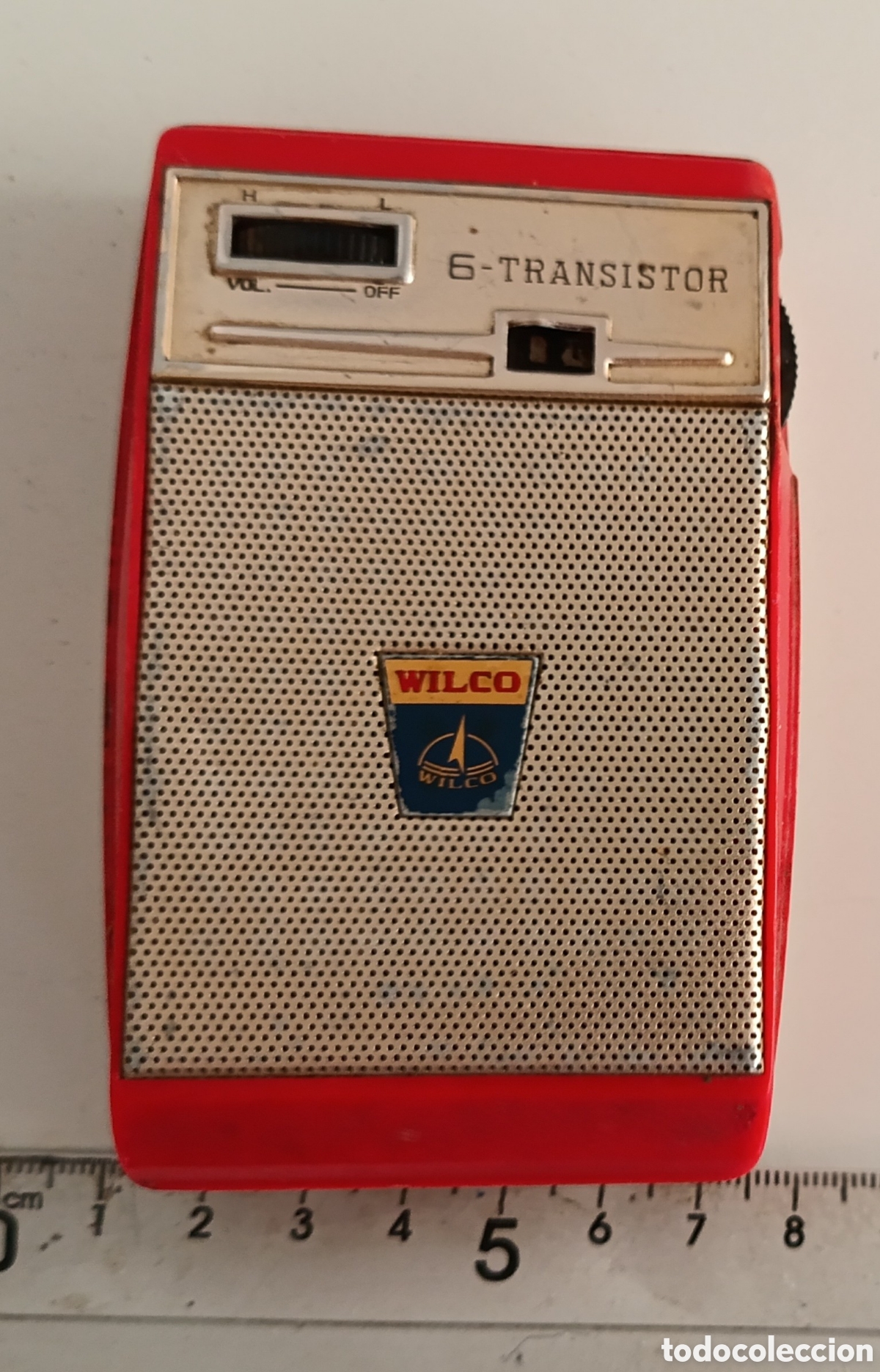 Antig&uuml;edades: Peque&ntilde;o transistor marca wilco - Foto 6