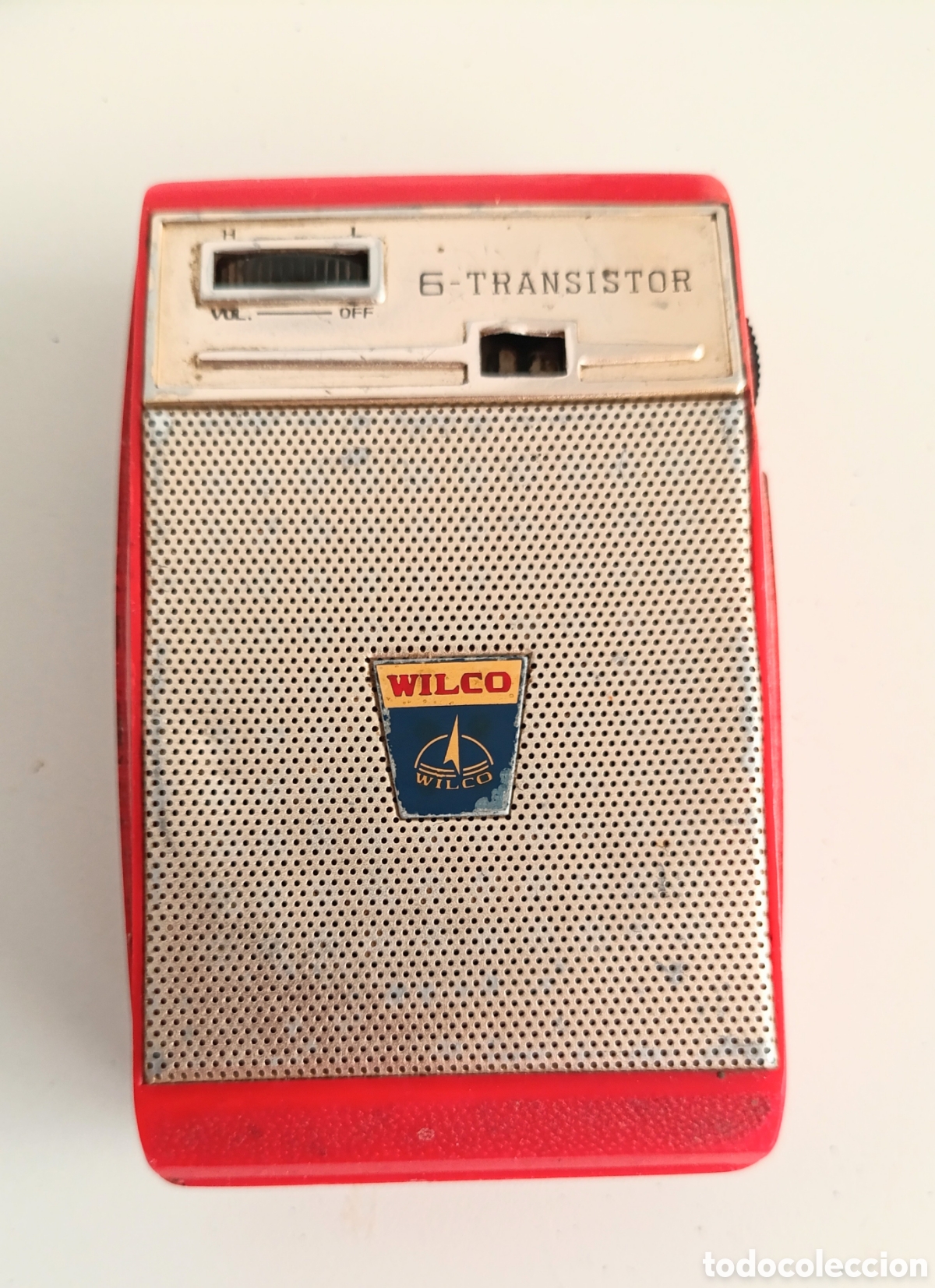 Antig&uuml;edades: Peque&ntilde;o transistor marca wilco - Foto 1