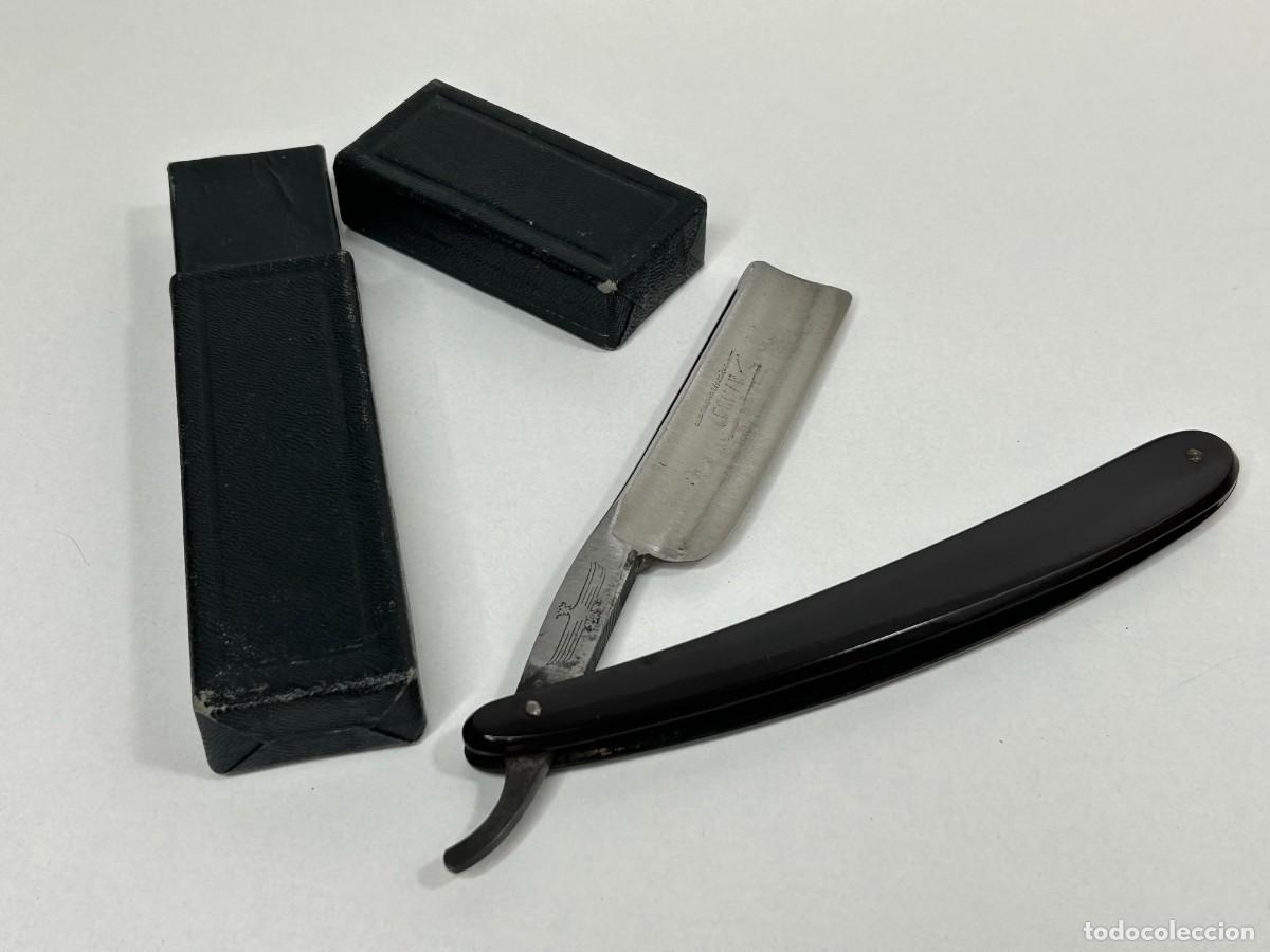 Antiguidades: ANTIGUA NAVAJA DE AFEITAR IMPERIAL 14&rdquo; ,FILARM&Oacute;NICA