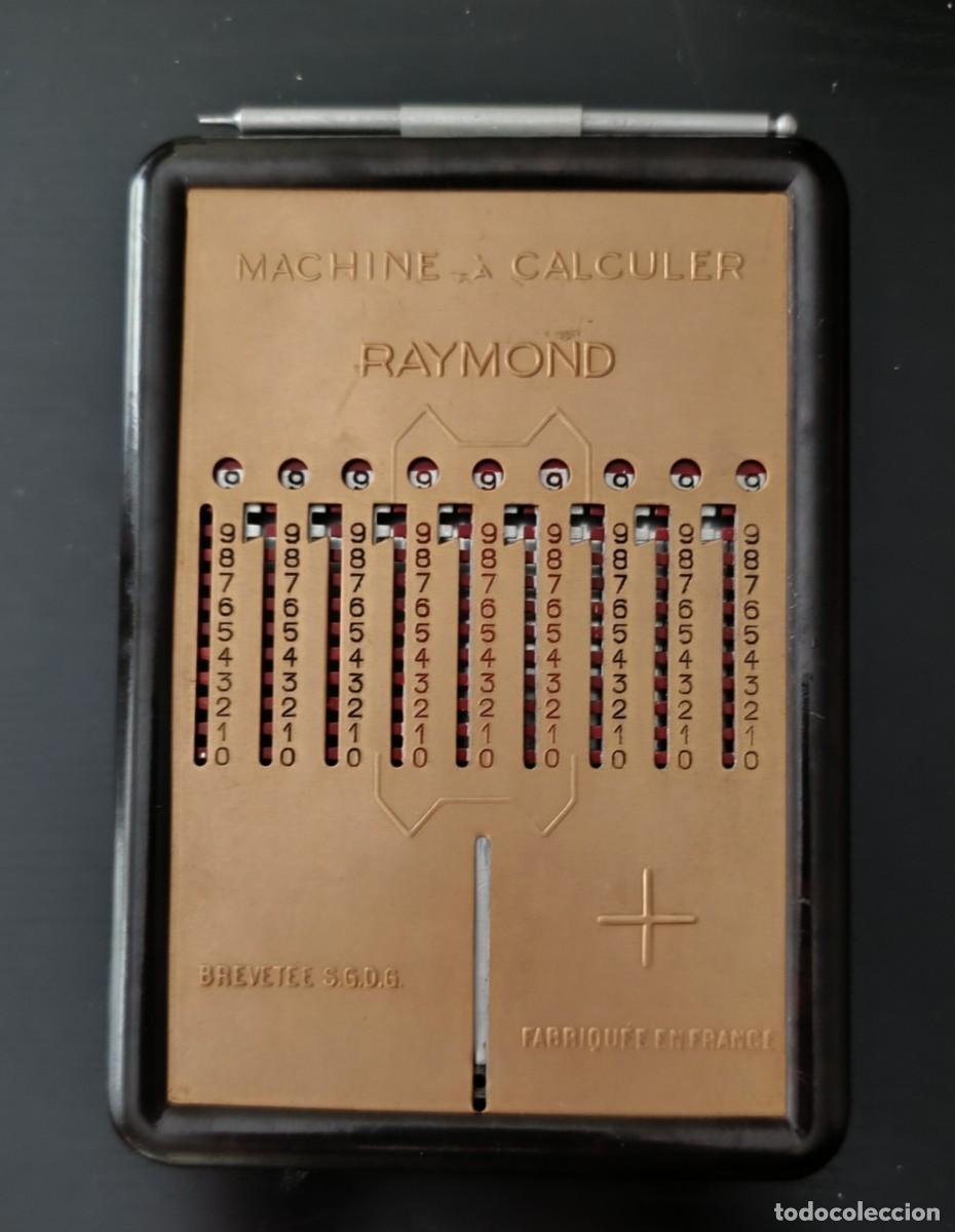 Antig&uuml;edades: Calculadora Mec&aacute;nica Raymond a&ntilde;os 30