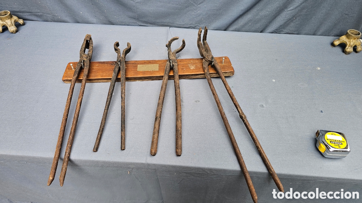 Antig&uuml;edades: Antiguas herramientas de herrero