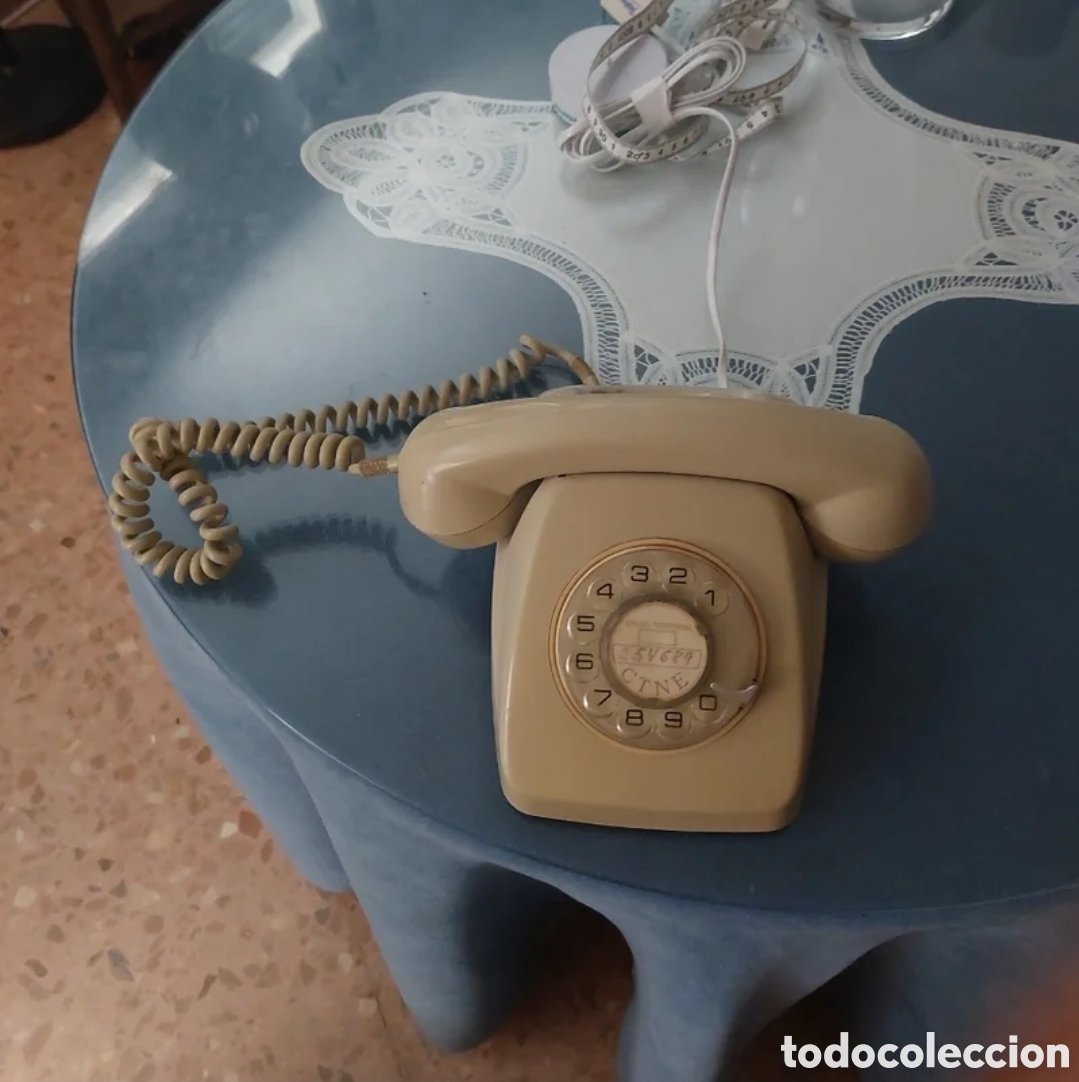 Tel&eacute;fonos: Tel&eacute;fono antiguo Citesa beige