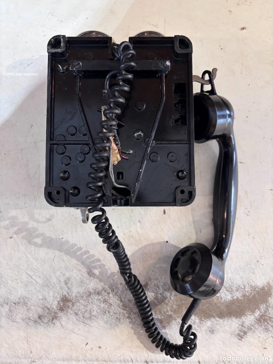 Tel&eacute;fonos: Tel&eacute;fono suizo Weiman. Baquelita. - Foto 4