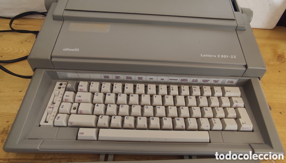 Antig&uuml;edades: Olivetti Lettera E501 II