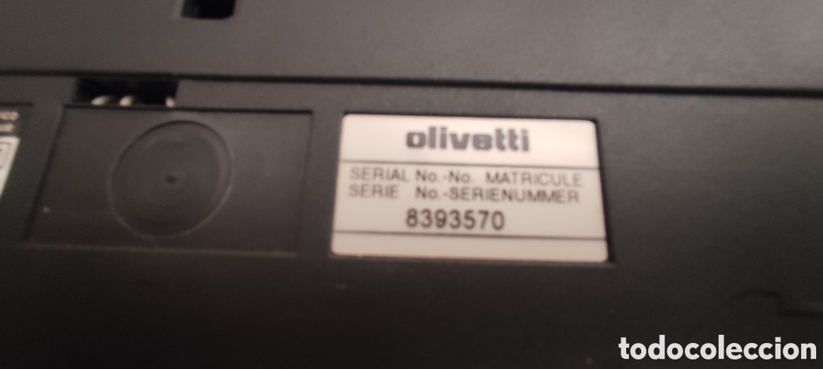 Antig&uuml;edades: Olivetti Lettera Etc personal 510-II - Foto 7