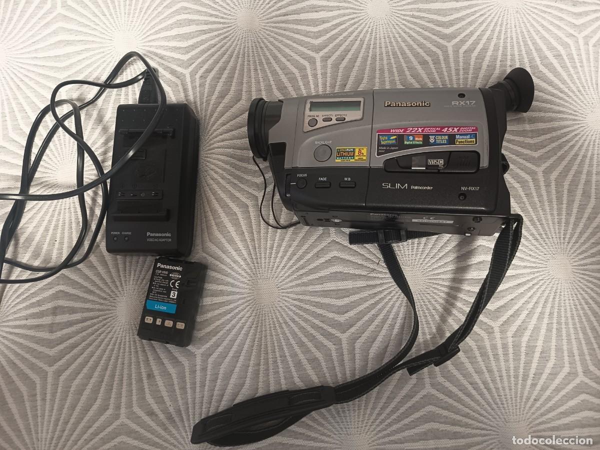 Antig&uuml;edades: panasonic rx-17. camara de video vhs-c