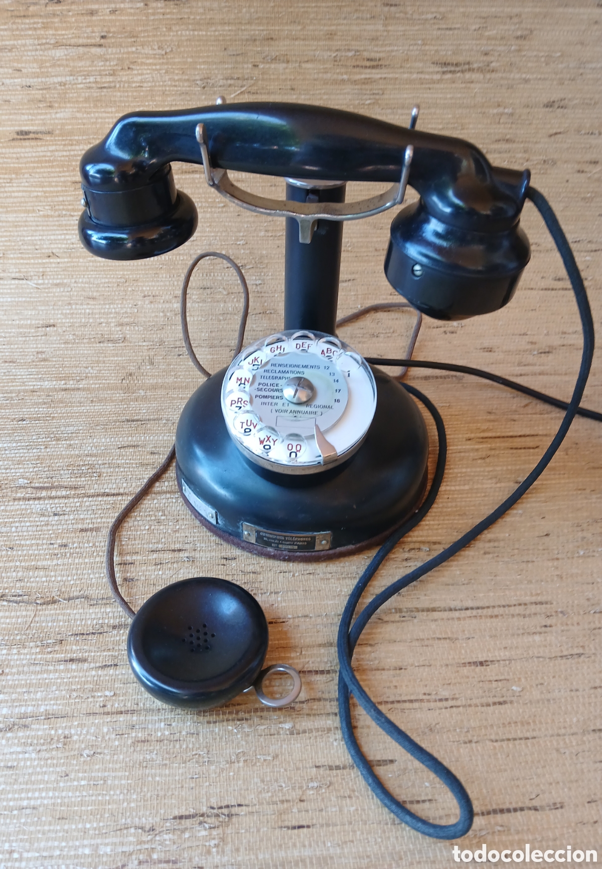 Tel&eacute;fonos: Telefono frances a&ntilde;os 50