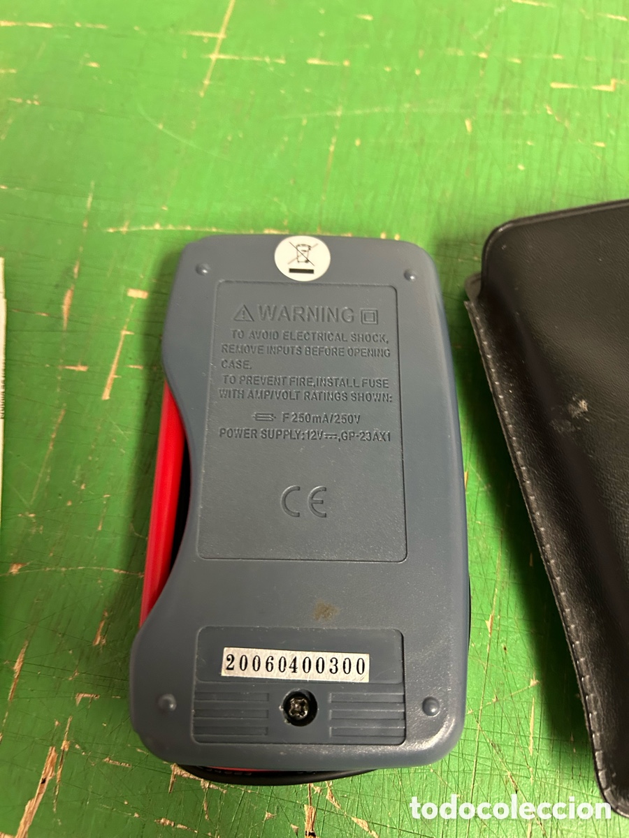 Antig&uuml;edades: MULTIMETRO DIGITAL M 300 CON FUNDA DE BOLSILLO - Foto 3