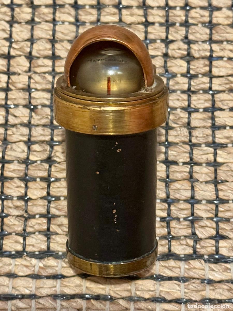 Antig&uuml;edades: ANTIGUA BR&Uacute;JULA DE BOTE SALVAVIDAS -COBRE Y BRONCE .!