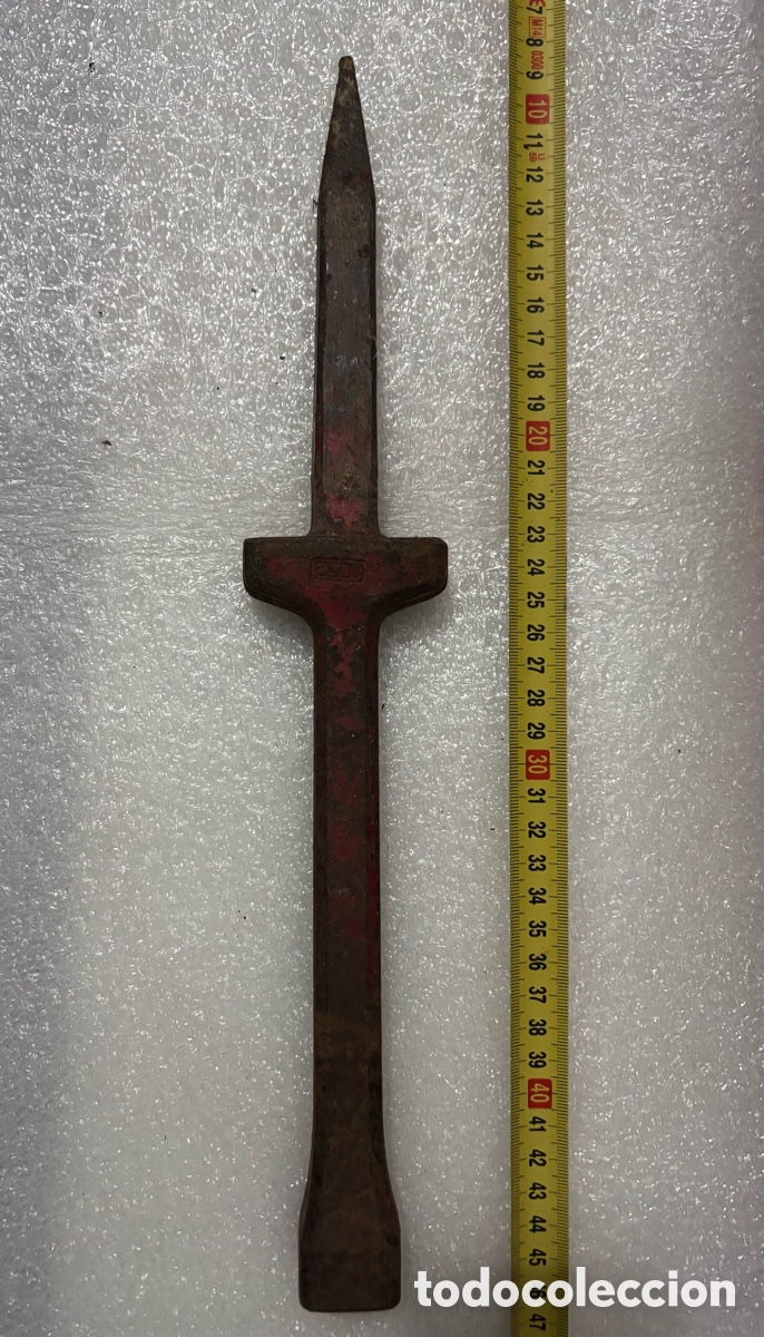 Antig&uuml;edades: Puntero met&aacute;lico Bellota 1053 40cm