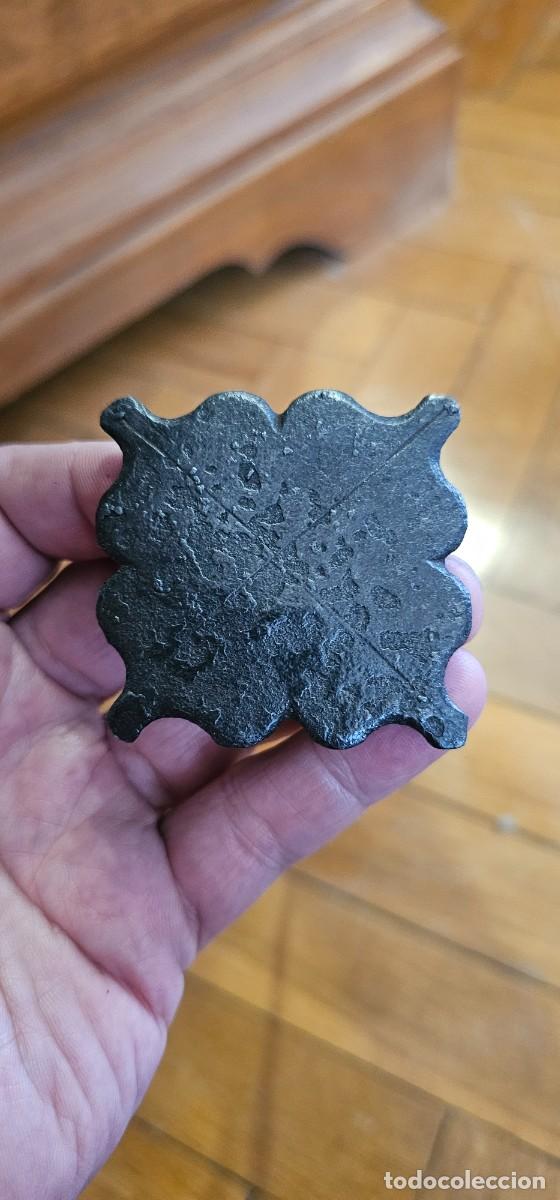 Antiques: Bonito clavo forja XVI XVII trabajado
