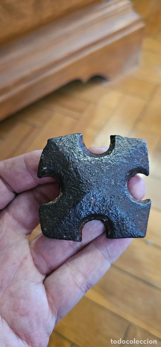 Antig&uuml;edades: Bonito clavo forja XVI XVII trabajado