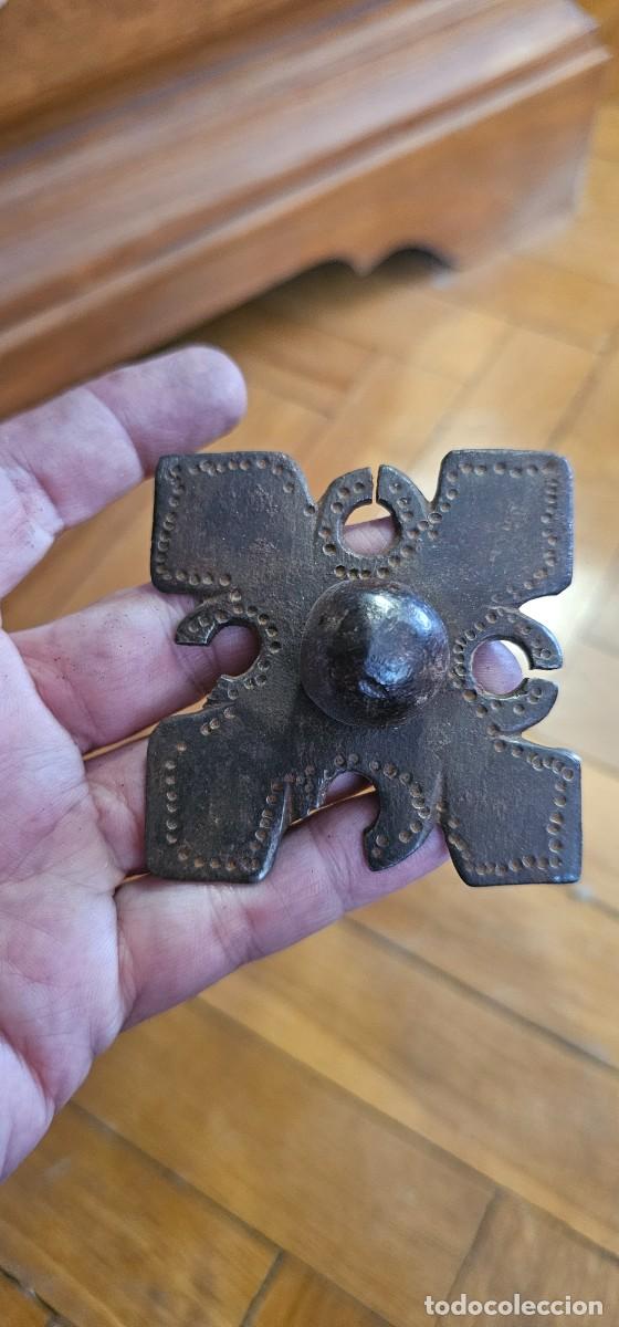 Antig&uuml;edades: Bonito clavo forja XVI XVII trabajado