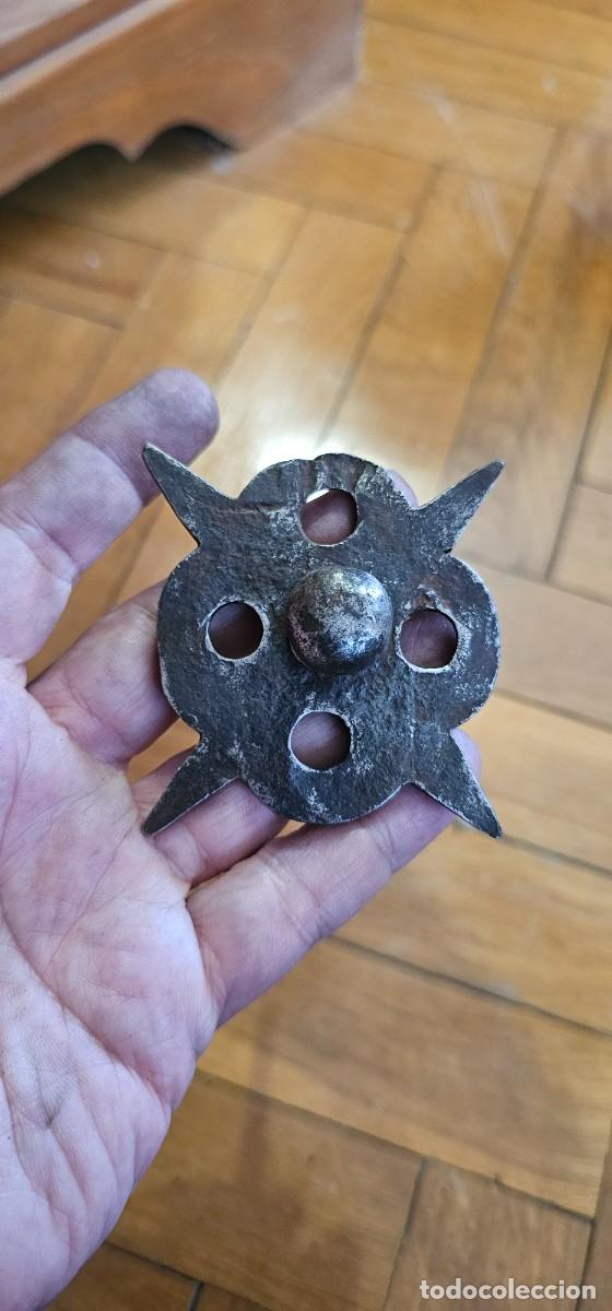 Antig&uuml;edades: Bonito clavo forja XVI XVIII trabajado