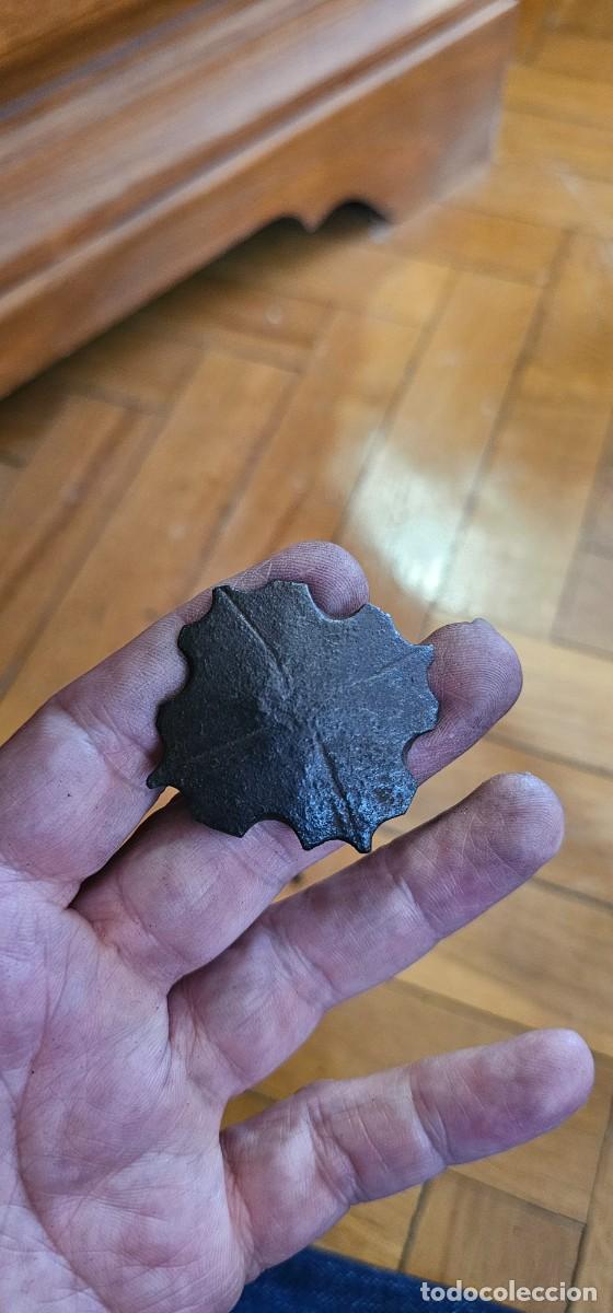 Antig&uuml;edades: Bonito clavo forja XVI XVIII trabajado