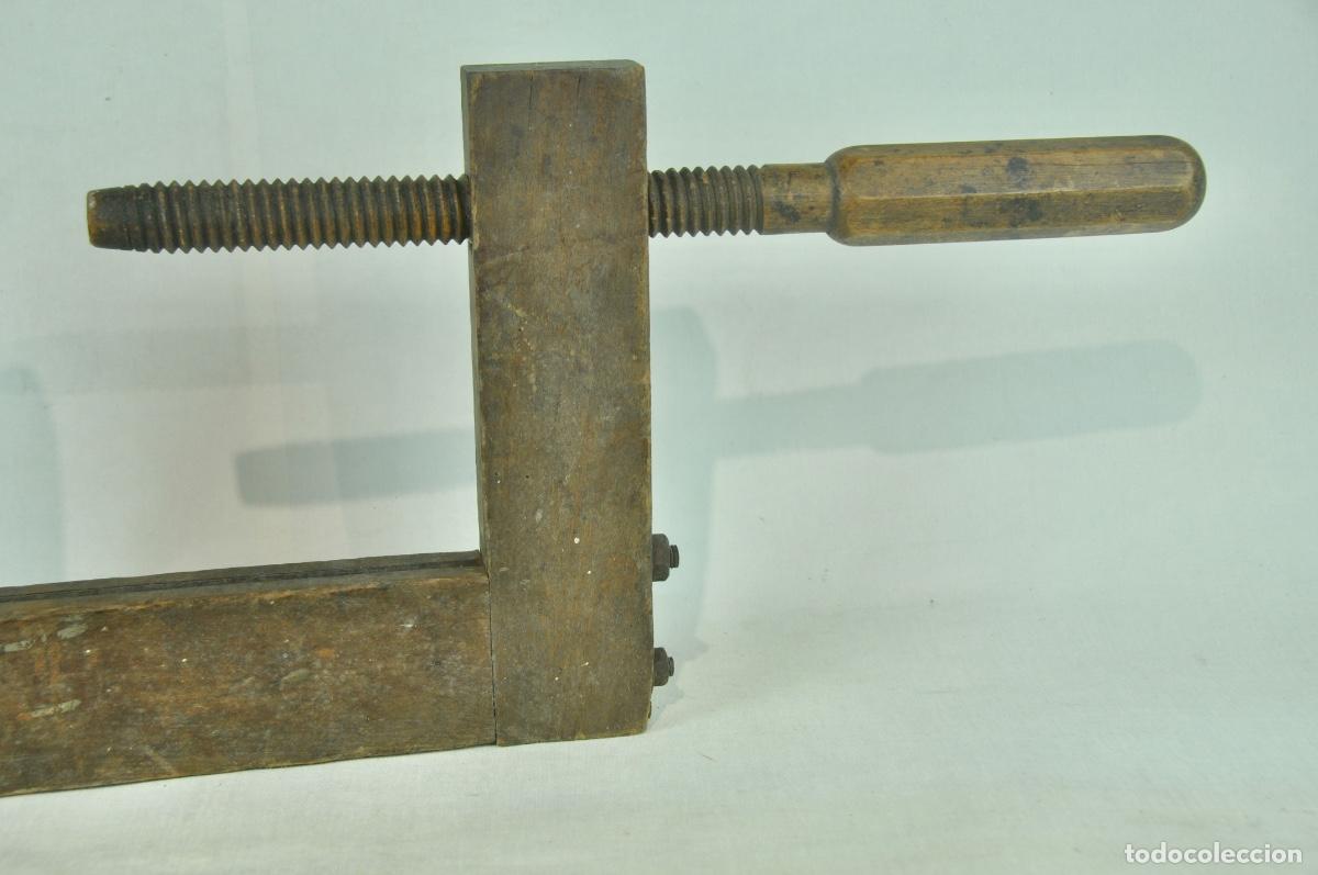 Antig&uuml;edades: Sargento en madera antiguo - Foto 3