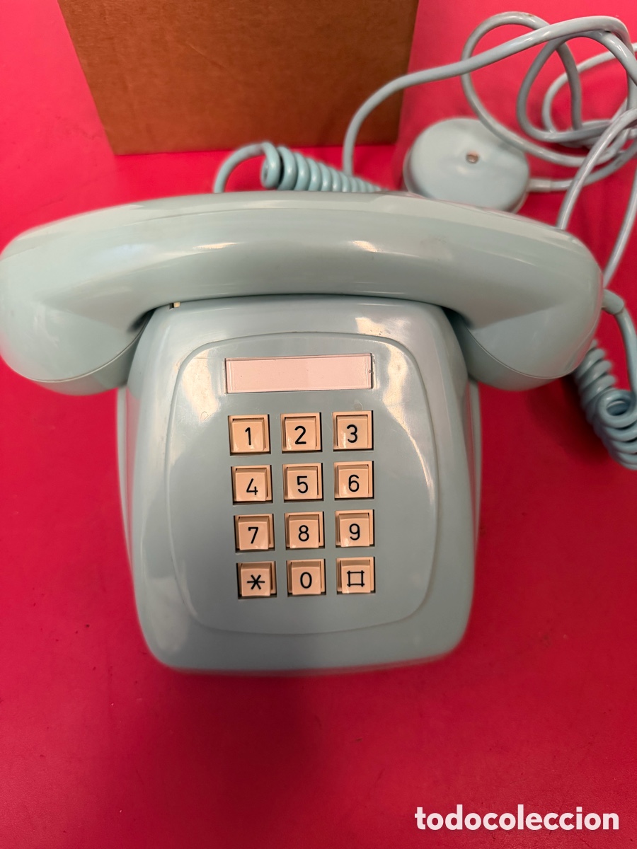Tel&eacute;fonos: Tel&eacute;fono Vintage Amper CA-745-S Azul - Foto 2