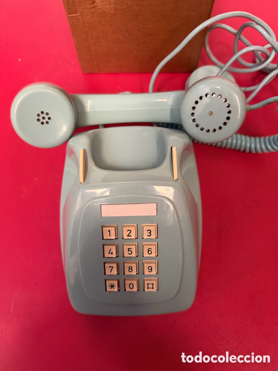 Tel&eacute;fonos: Tel&eacute;fono Vintage Amper CA-745-S Azul - Foto 4