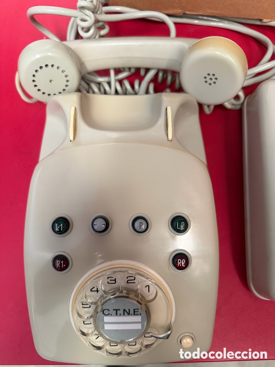 Tel&eacute;fonos: Tel&eacute;fono Citesa Vintage Beige - Foto 2