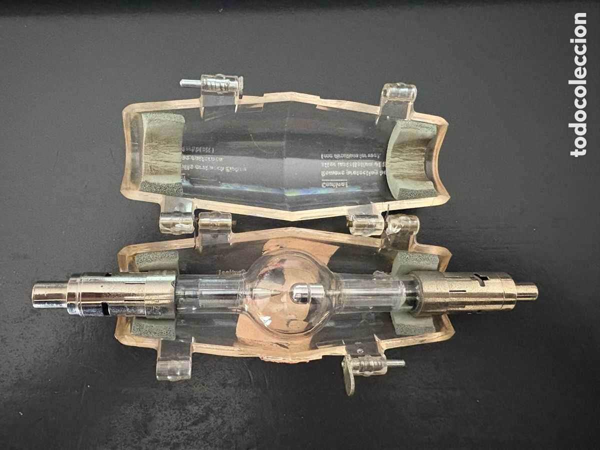 Antig&uuml;edades: L&aacute;mpara para proyector de pel&iacute;cula de cine de 16mm &oacute; 35mm Osram XBO 500W H OFR Mar&iacute;n, Eiki, Bauer...