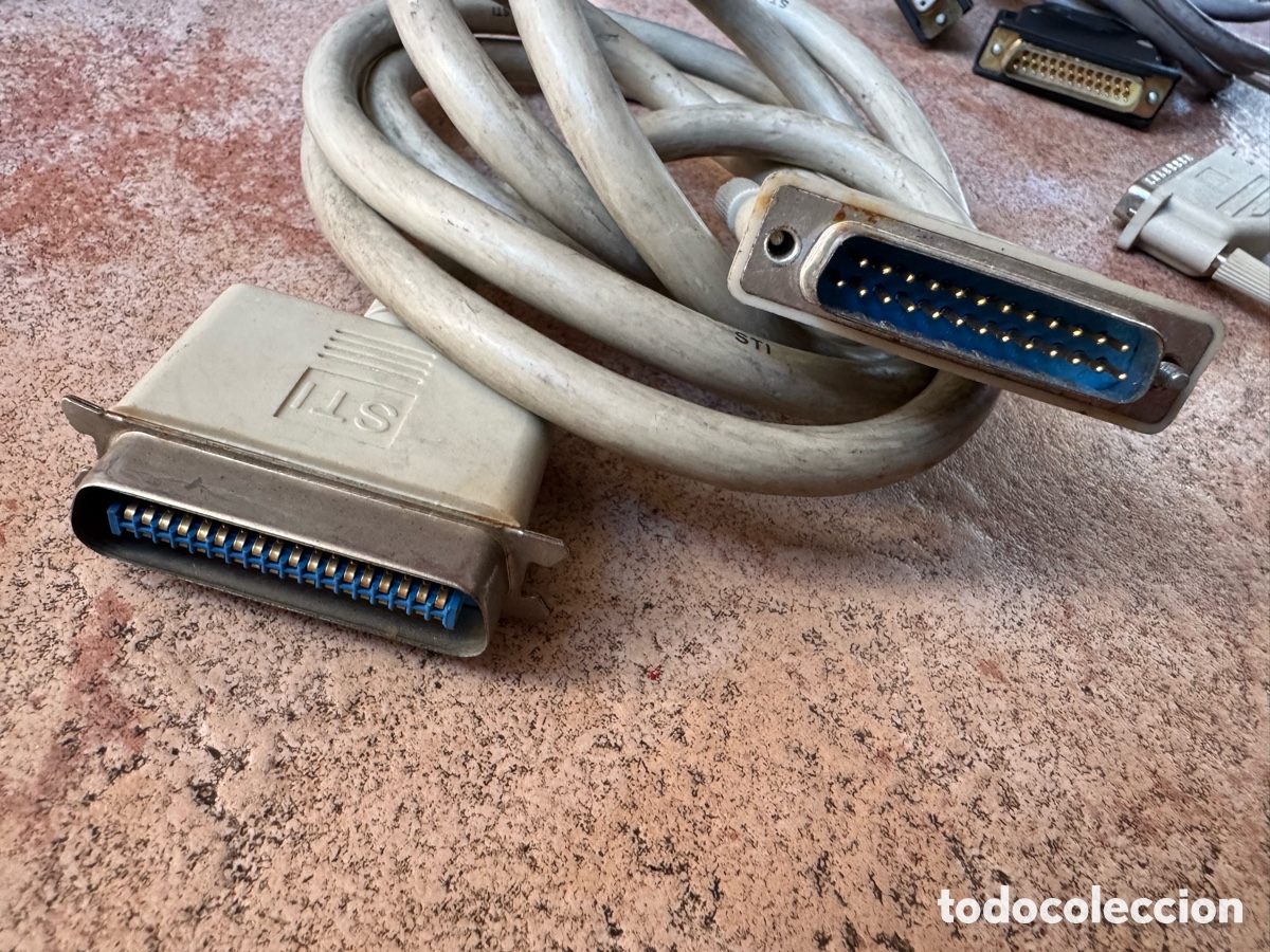 Antig&uuml;edades: LOTE 5 CABLES INFORM&Aacute;TICOS - Foto 2