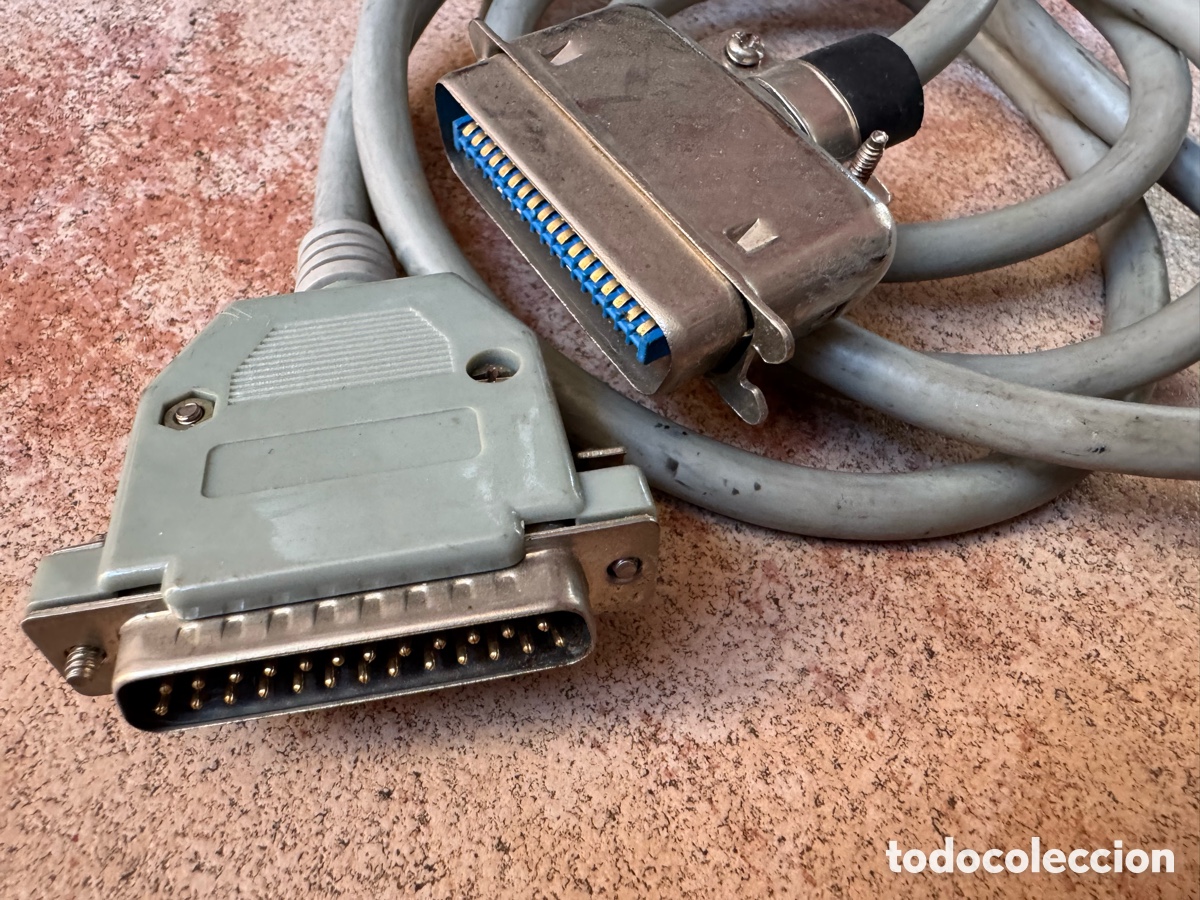 Antig&uuml;edades: LOTE 5 CABLES INFORM&Aacute;TICOS - Foto 3