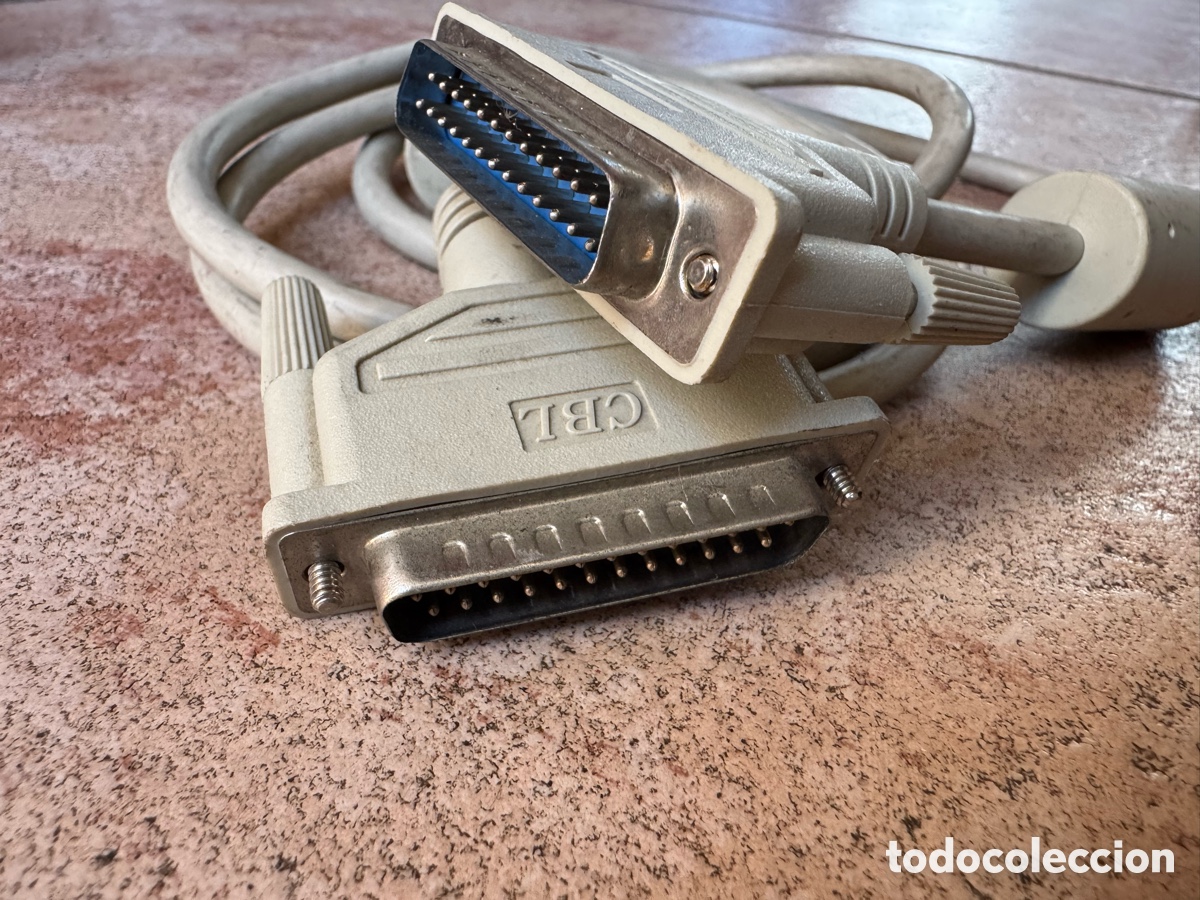 Antig&uuml;edades: LOTE 5 CABLES INFORM&Aacute;TICOS - Foto 4