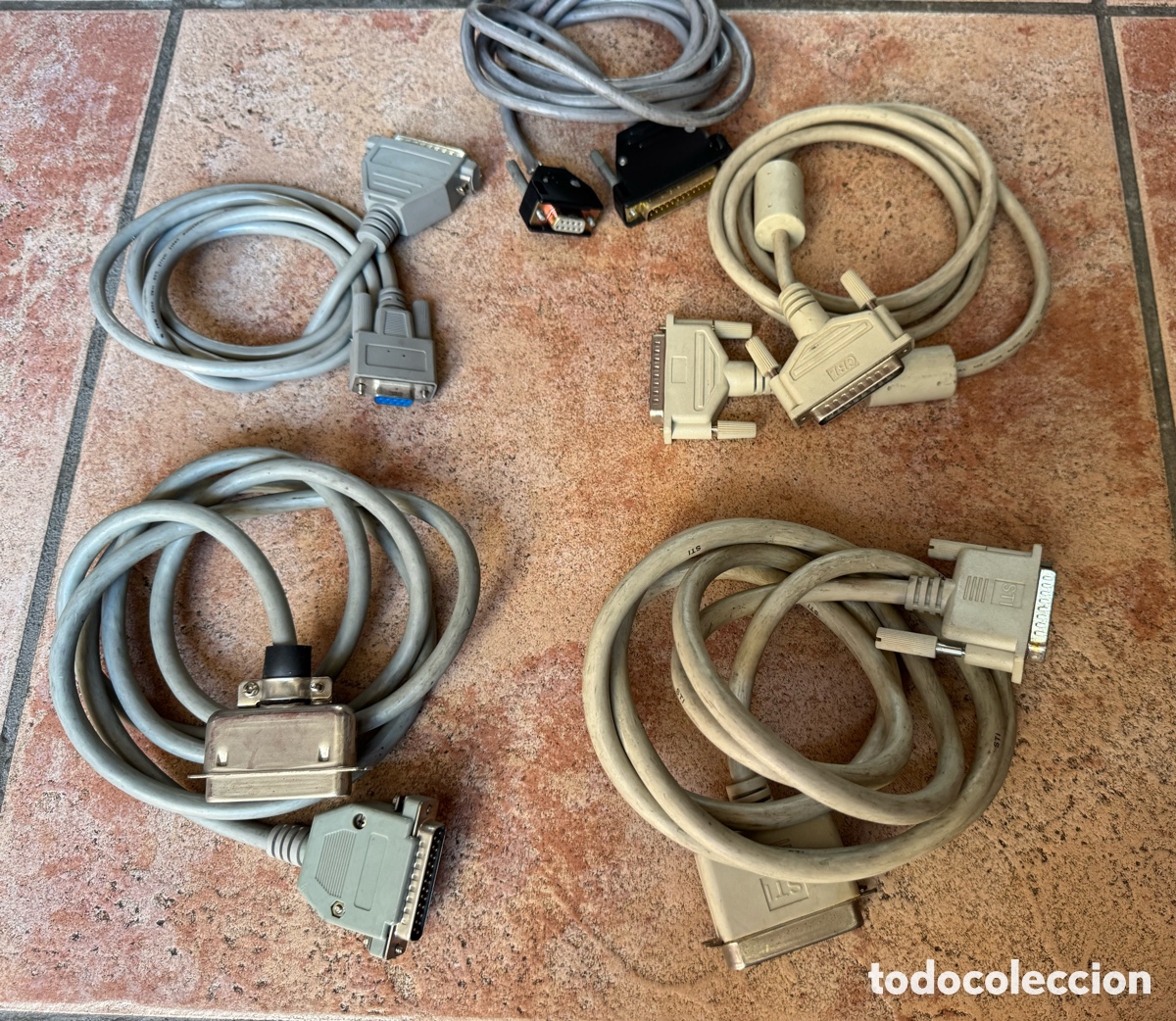 Antig&uuml;edades: LOTE 5 CABLES INFORM&Aacute;TICOS