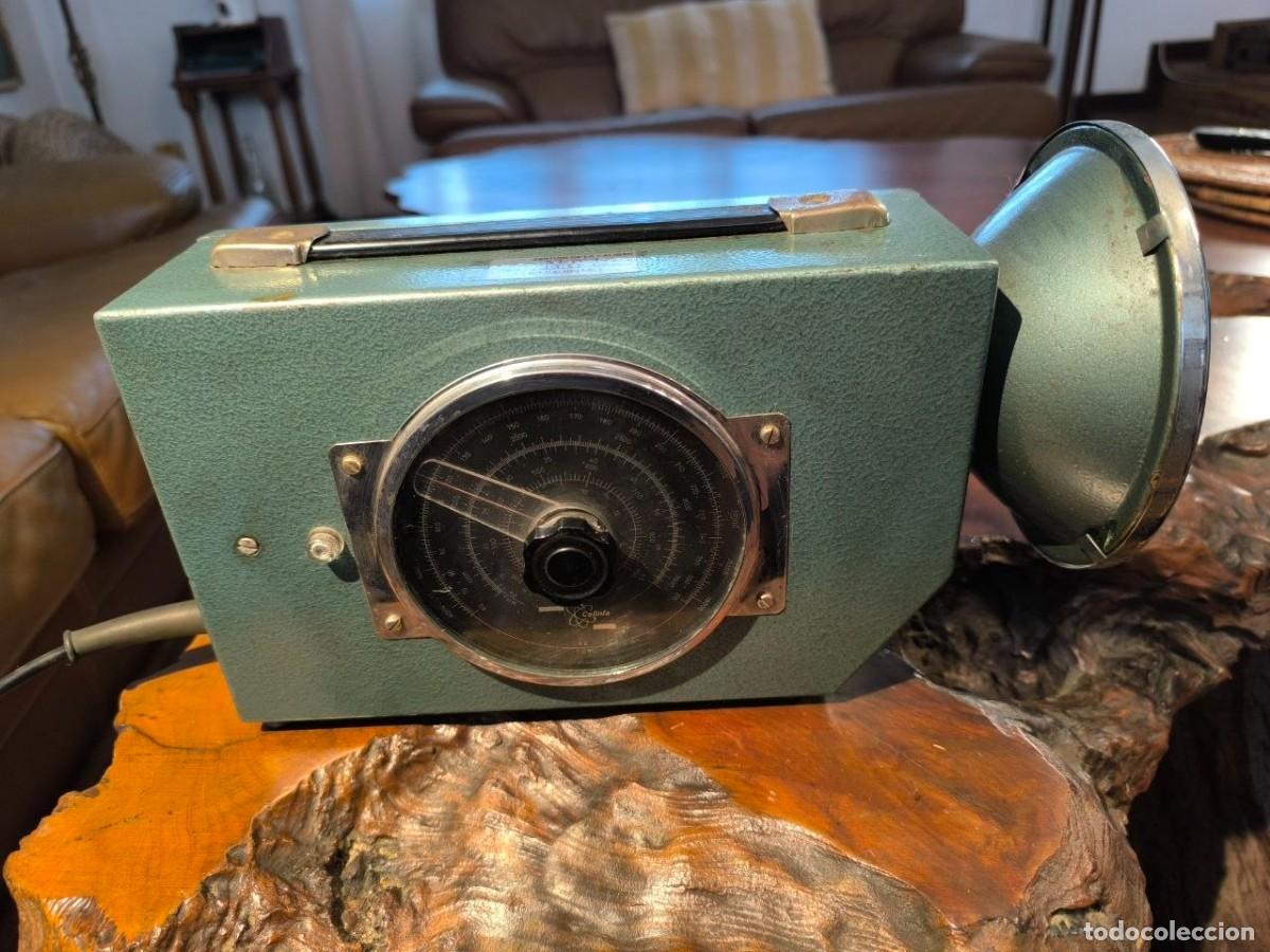 Antig&uuml;edades: ESTROBOSCOPIO INFRAROJOS ANALOGICO MARCA CEFINSA, BUSCADOR DE RADIOFRECUENCIA, FUNCIONA