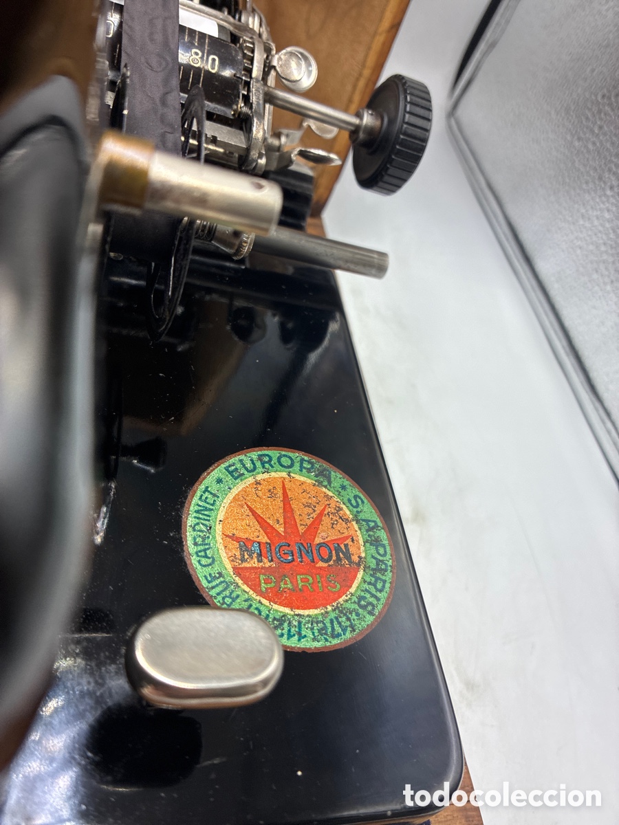 Antig&uuml;edades: M&aacute;quina de escribir MIGNON Modelo 4. - Foto 6