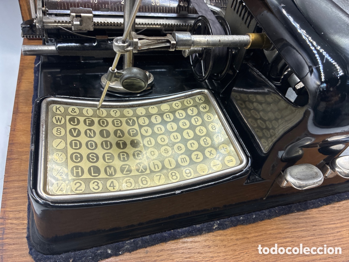 Antig&uuml;edades: M&aacute;quina de escribir MIGNON Modelo 4. - Foto 7