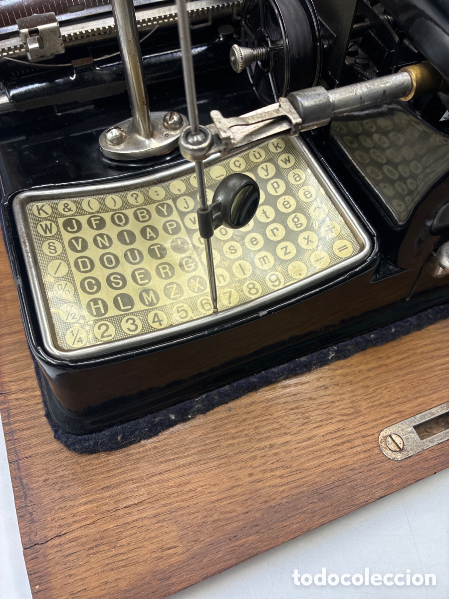 Antig&uuml;edades: M&aacute;quina de escribir MIGNON Modelo 4. - Foto 5
