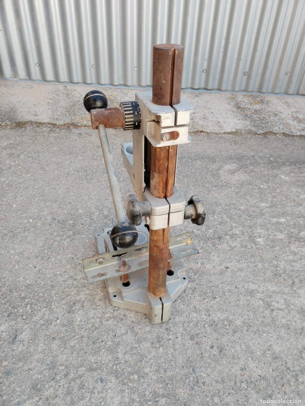 Antig&uuml;edades: bosch s7 soporte columna taladro - Foto 3