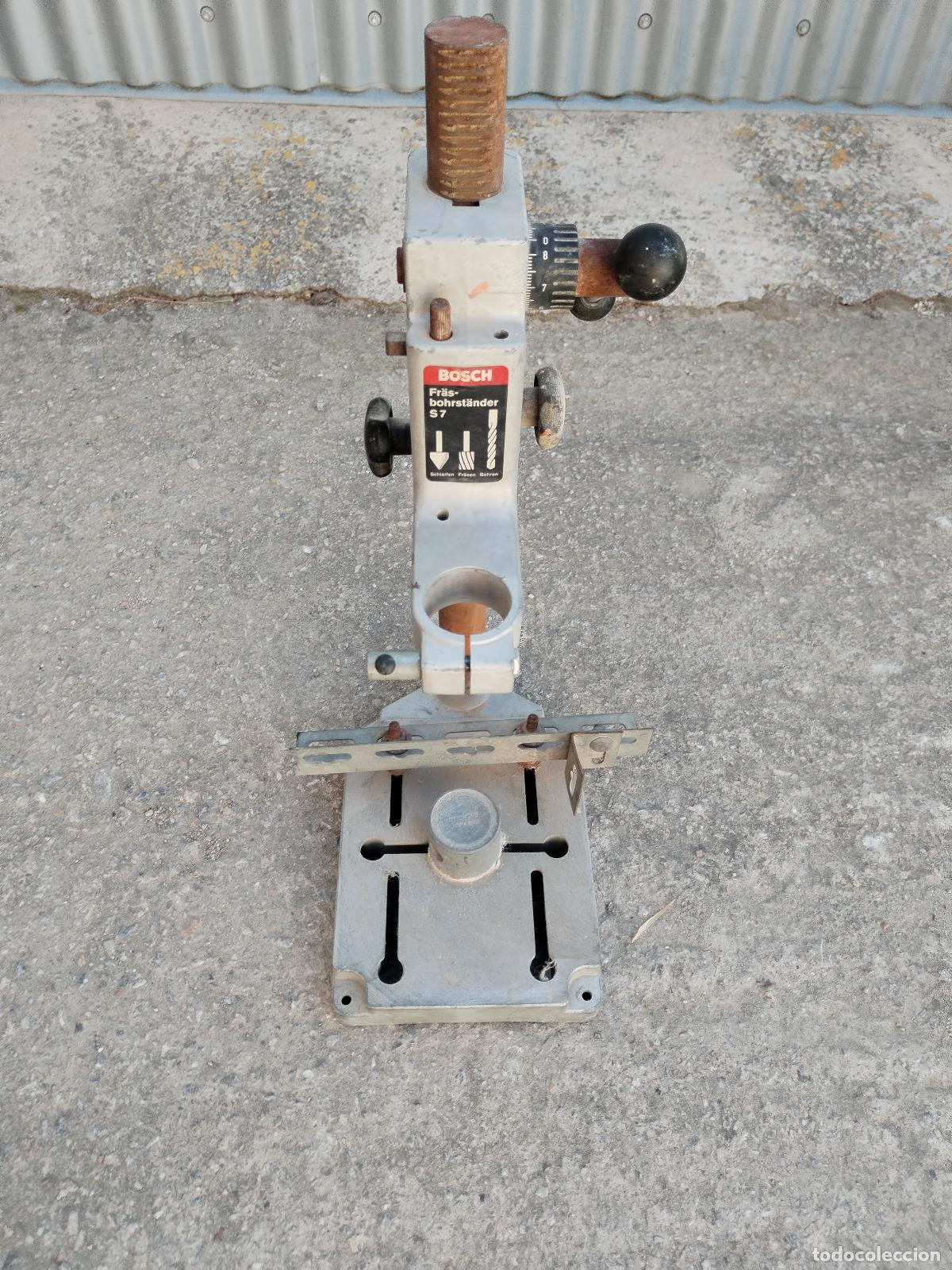 Antig&uuml;edades: bosch s7 soporte columna taladro - Foto 6