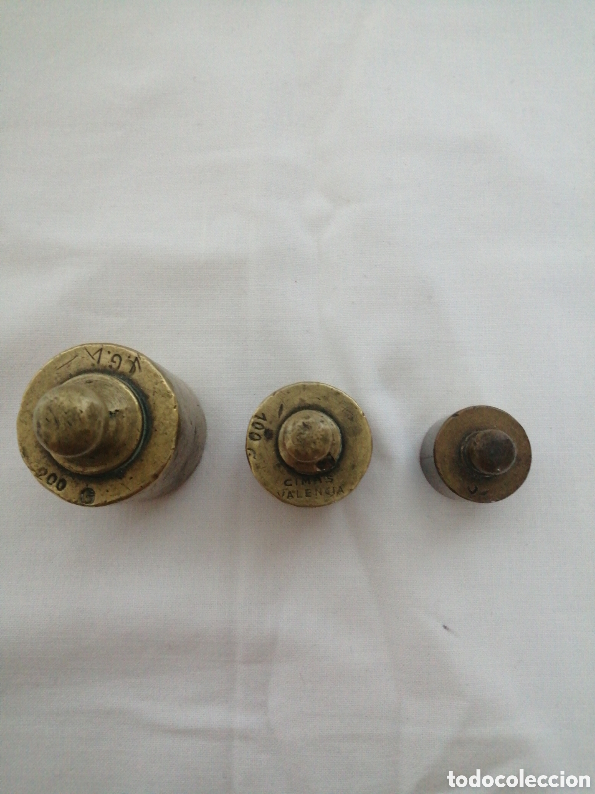 Antig&uuml;edades: Antiguas pesas de bronce. - Foto 2