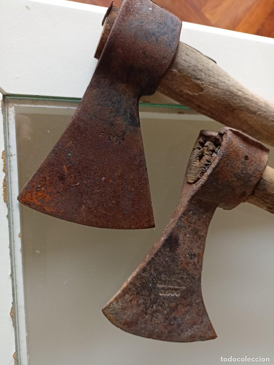 Antig&uuml;edades: Hachas, una de ellas marca Talbot - Foto 4